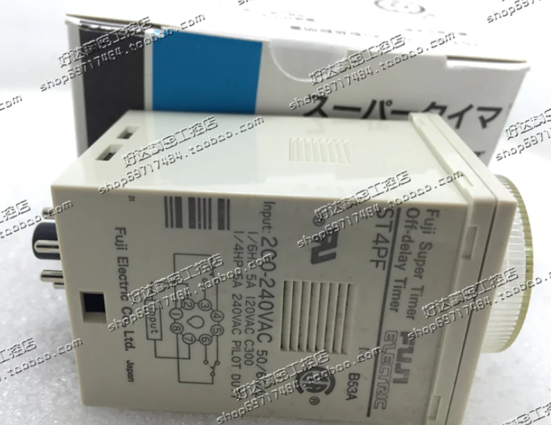 FUJI elevator dedicated time relay ST4PF 200-240VAC spot | Электроника