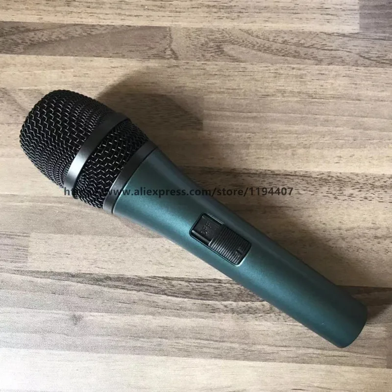 High Quality Version e845 Professional Live Vocals e845s Wired Microphone Karaoke Cardioid Dynamic Microfone Podcast Mike Mic 