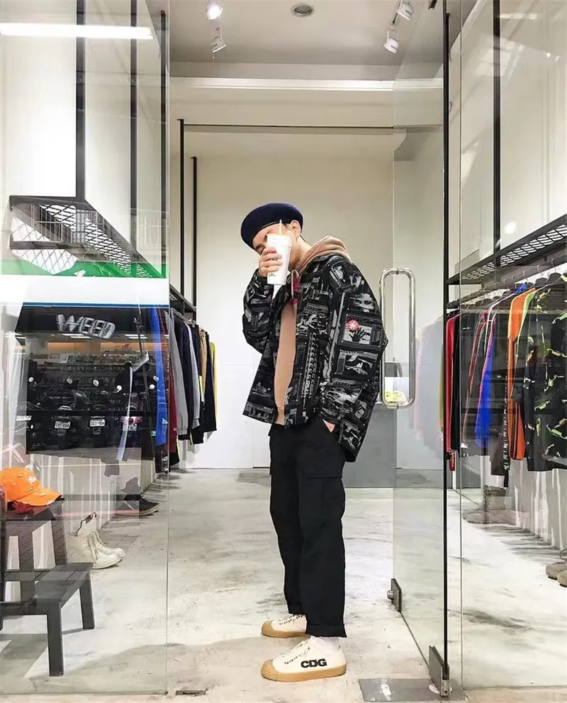 CAV EMPT рубашки с длинным рукавом для мужчин и женщин уличная Ретро Промытые Do Old c. E Cav Empt повседневные рубашки в стиле хип-хоп