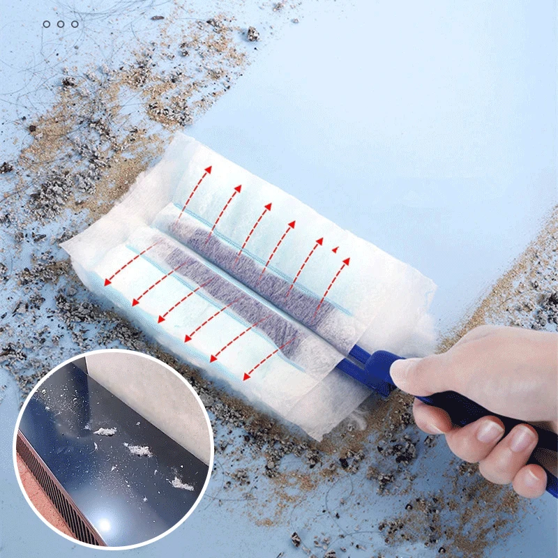 515pcs Magic Duster Electrostatic Absorbent Household Cleaning Brush