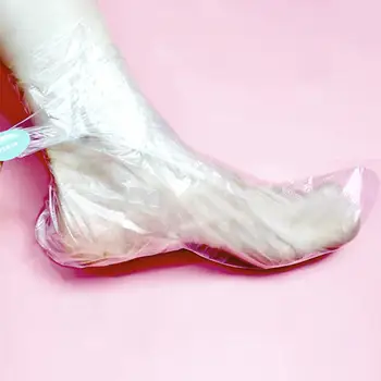 

2020 new PE Plastic Transprent Disposable Foot Bags Spa Covers Detox