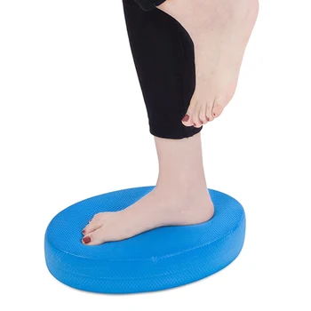 

1 Pc Blue Color Balance Pad Stability Trainer Exercise Pad Cushion for Yoga Pilates Training Fitness Workouts