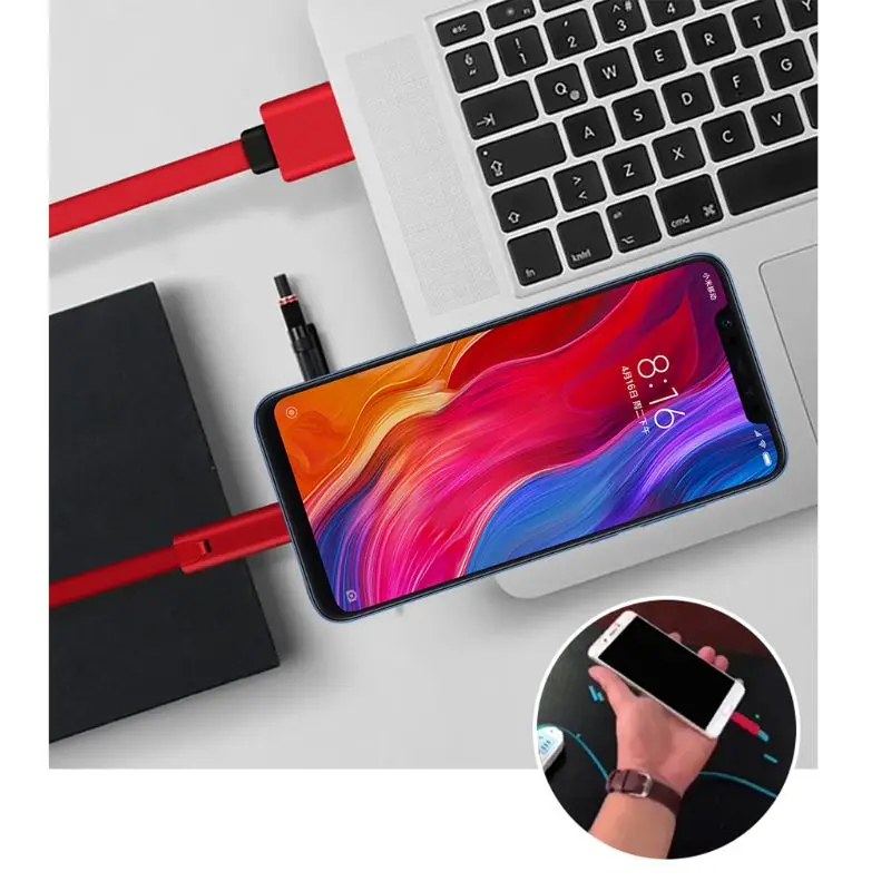 Микро Регенерированная линия передачи данных usb зарядный кабель для быстрой зарядки зарядный провод