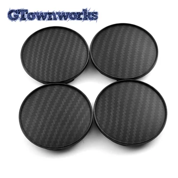 

4pcs 68mm Wheel Center Cap Carbon Fiber Black 654F For BBS RS5 / RS6 / RS7 / CDR9 / FD05 TE37