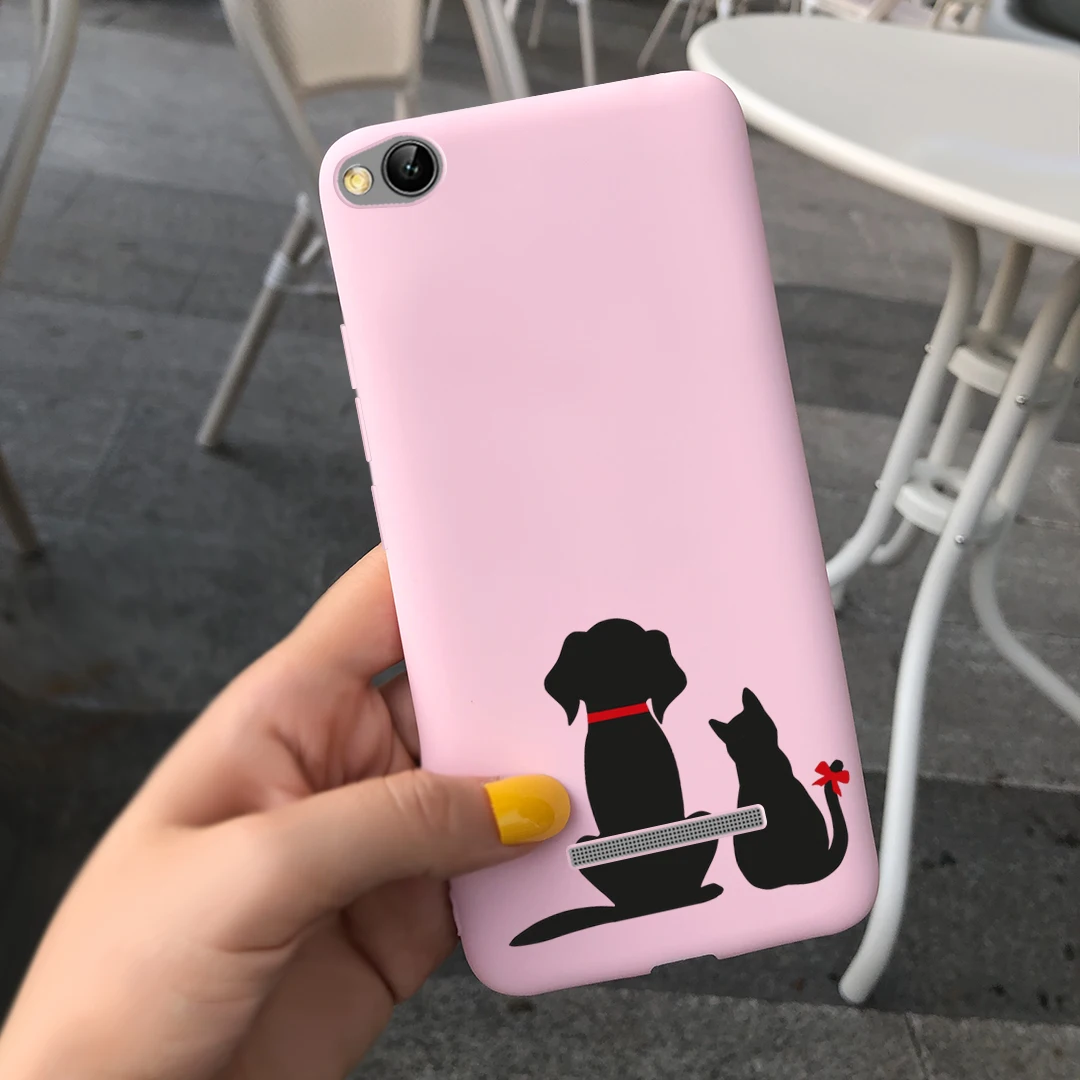 Lovely Cartoon Silicone Phone Case - Candy Color Soft Cover
