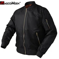 Buy MAGCOMSEN Autumn Men Military Jacket MA-1 Bomber Army Pilot Coat Casual Varsity Baseball Jackets Tactical Windbreaker Outerwear Online - Image 2