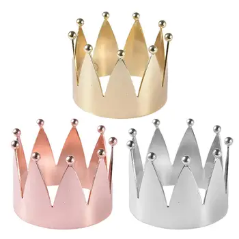 

Napkin Rings Crown Napkin Buckle Dinner Parties Birthdays Weddings Decoration Tool Hotel Table Decoration Napkin Holder Towel 4