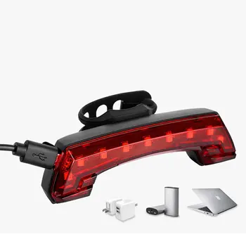 

Bicycle Taillights Intelligent Remote Control Steering Warning Light USB Charged Bicycle Night Riding Equipment