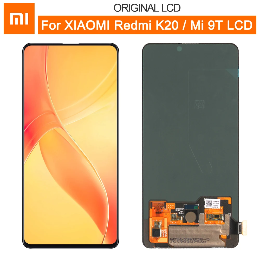 Для 6,3" Xiao mi 9T mi 9T mi 9T mi 9T Pro AMOLED ЖК-дисплей+ сенсорная панель дигитайзер для Red mi K20 Red mi K20 Pro