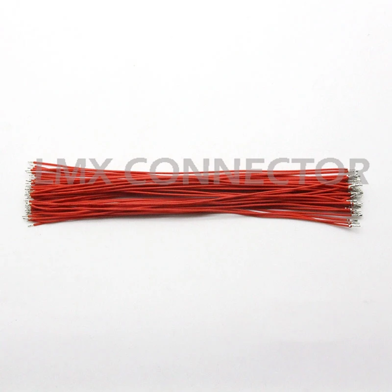 10 PAIA SPINA/PRESA JST BEC Cavo 22AWG 100 Mm Connettore 2 Pin LED