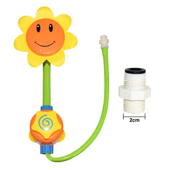 

New Baby Water-tap Shower Spray Water Bath Toy Funny Tub Sunflower Shower Faucet Bathing Toys For Children Kids Gift