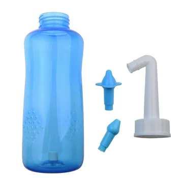 

Child Adult Avoid Allergic Rhinitis Neti Pot 1Set 300ML Nasal Wash Cleaner Nose Protector Cleans Moistens