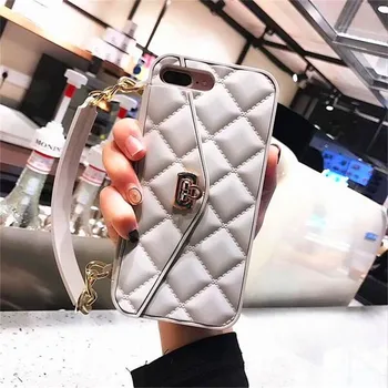 

Fashion crossbody hands free Wallet Case Cover For iPhone XR XS MAX X 8 7 6S 6 Plus Card Slot Handbag Purse Phone Cover Funda