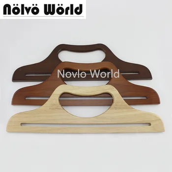 

4-10 Pieces,Oversize 13.5 Inch 34*10.5cm Oak Tree Wood Handles For Bag Handbags,Wood Large Size Handles to Sew Bag