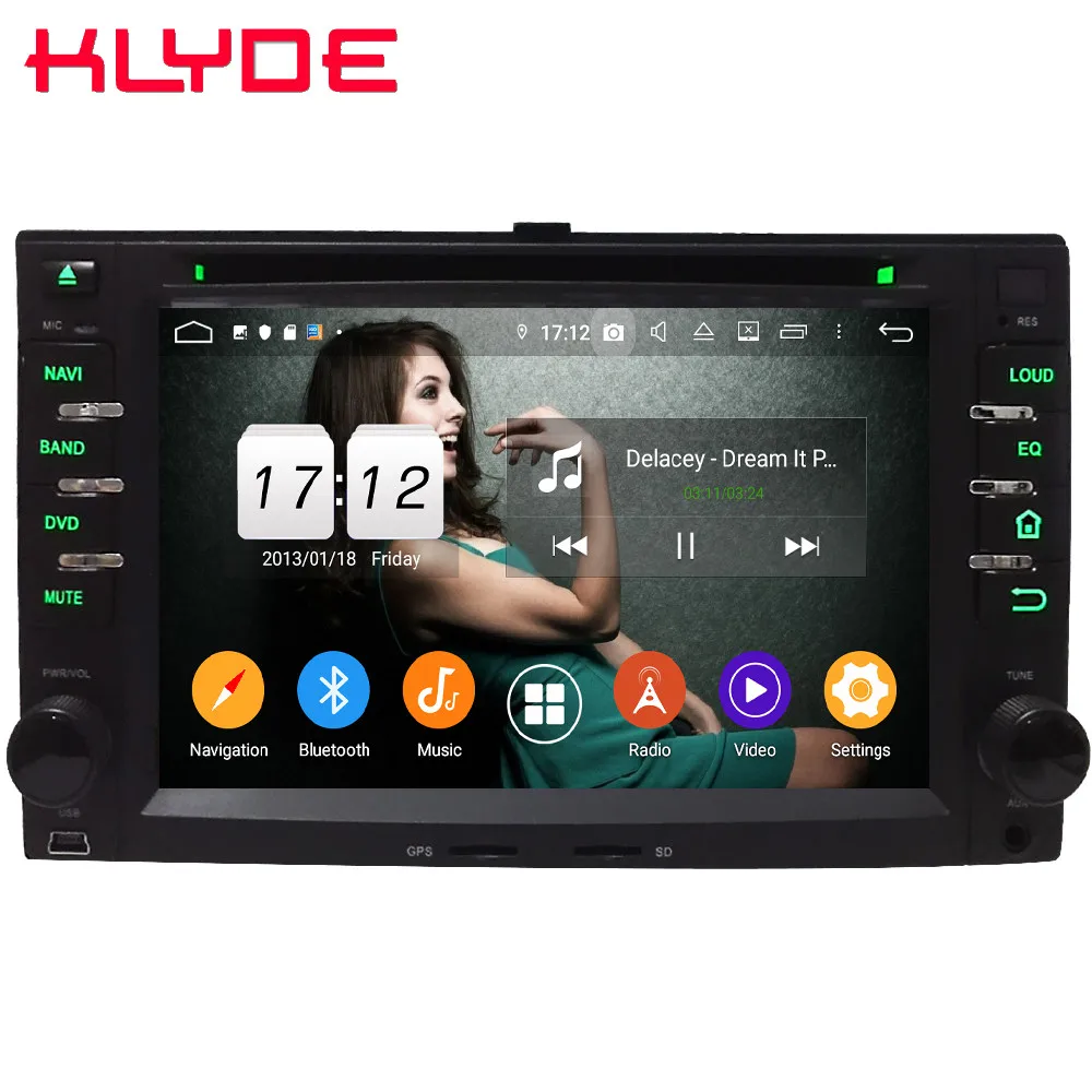 

Klyde 4G Android 9 Octa Core 4GB+64GB DSP BT Car DVD Multimedia Player For Kia Ceed Cerato Carens Carnival Lotze Pride Rio Rondo