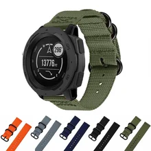 

22 26MM Adjustable Watchband Strap For Garmin Fenix 6X 6 Pro 5 5X Plus 935 S60 Enduro Accessory Watch Nylon Wrist Band