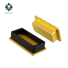 LTQ пара 2* 4in канифоль предварительно пресс-форма алюминиевый материал Плесень Для концентрат воска Экстракции Масла и пресс ing машина набор инструментов