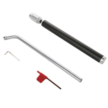 

Wood Turning Tool Chisel Changeable Insert Cutter Round Shank Tip Lathe Set Woodworking Tool Multifunctional Turning Tools Set