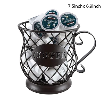 

Coffee-Cup Fruit Basket Storage Box Side Handle Kitchen Portable Hollow-out Leachate Large Capacity Box