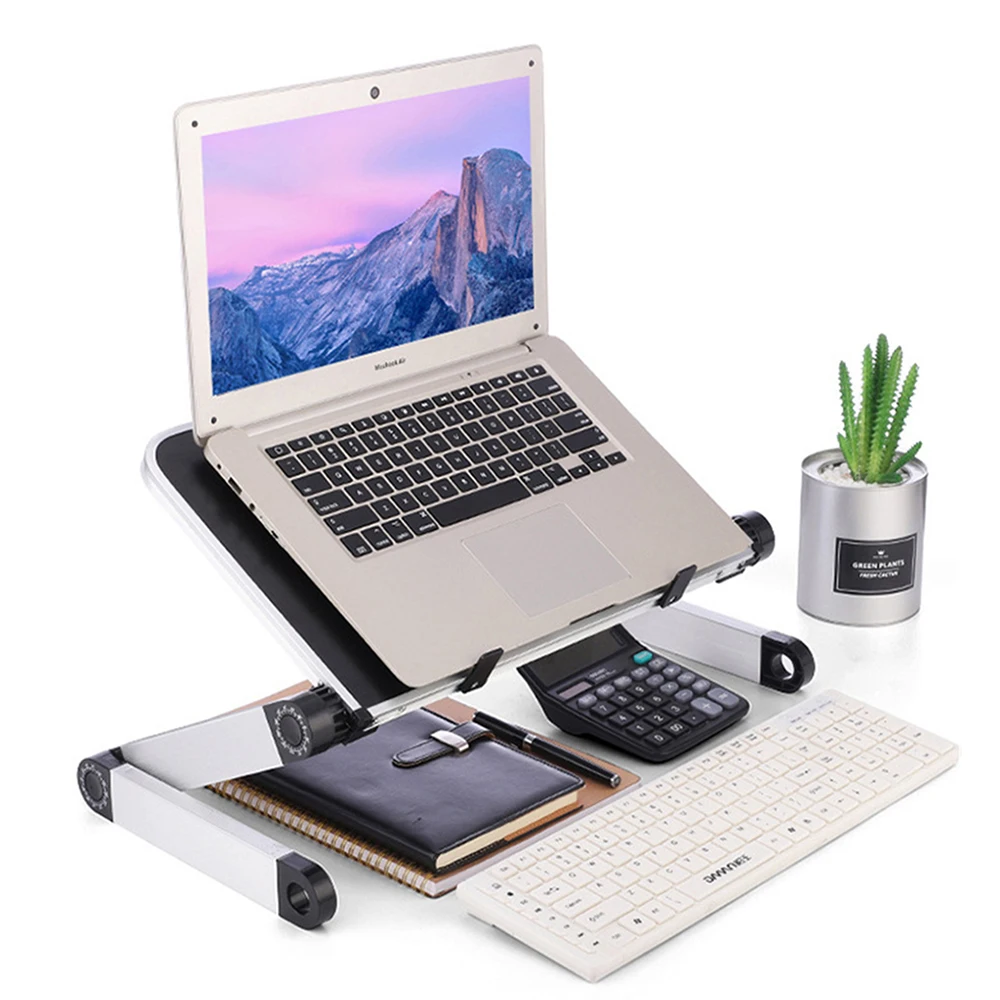 Ergonomic Laptop Stand Lap Desk Table For Bed Couch Picnic
