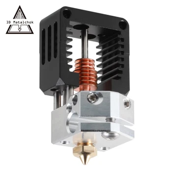 

3D Printer Parts All Metal Clone Mosquito Hotend Kit V6 Brass Nozzle For Ender 3 CR10 Prusa I3 MK3S Titan/Bmg Extruder