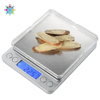 

Silver High Precision Multifunctional Digital Kitchen Scale With USB Charge Food Scale Electronic Kitchen Weight LCD Backlight