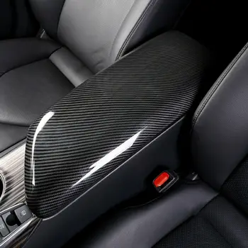 

ABS Carbon Fiber ABS Center Console Armrest Box Cover For Toyota Camry 2018 2019 Durable And Practical To Use