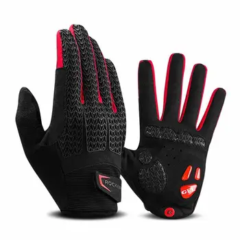 

Spring Autumn Liquid Silicone Riding Gloves Half Finger Bicycle Motorcycle Bike Gloves Long Finger Gloves