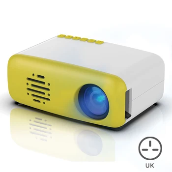

Mini LCD Projector HDMI High Definition Home Media Player For Private Theater Party 129x91x52MM