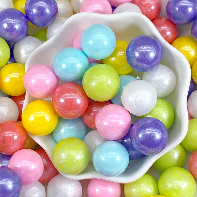 Edible White Beads Pearl Sugar Ball Fondant DIY Cake Baking Sprinkles Sugar  Candy Ball Wedding Cake