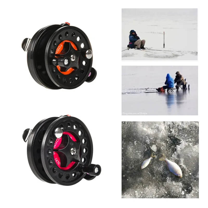 High Quality Ball Bearings Personal Reels Mini Fishing Reel For Carp Fishing Tackle Ice Fishing Reels Wheel