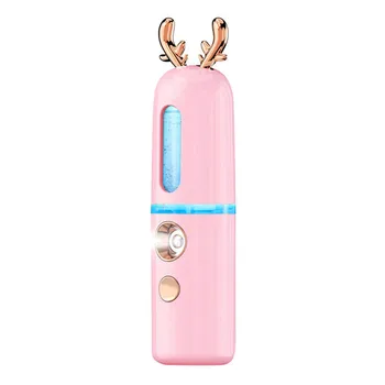 

High Quality 1PC Mini Nano Facial Sprayer USB Nebulizer Face Steamer Humidifier Hydrating Women Beauty Skin Care Tools