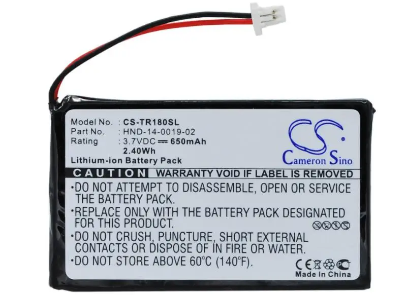 Cameron sino 650mah аккумулятор для пальмового трео 180 Treo 180g 90 HND-14-0019-02 КПК карманный