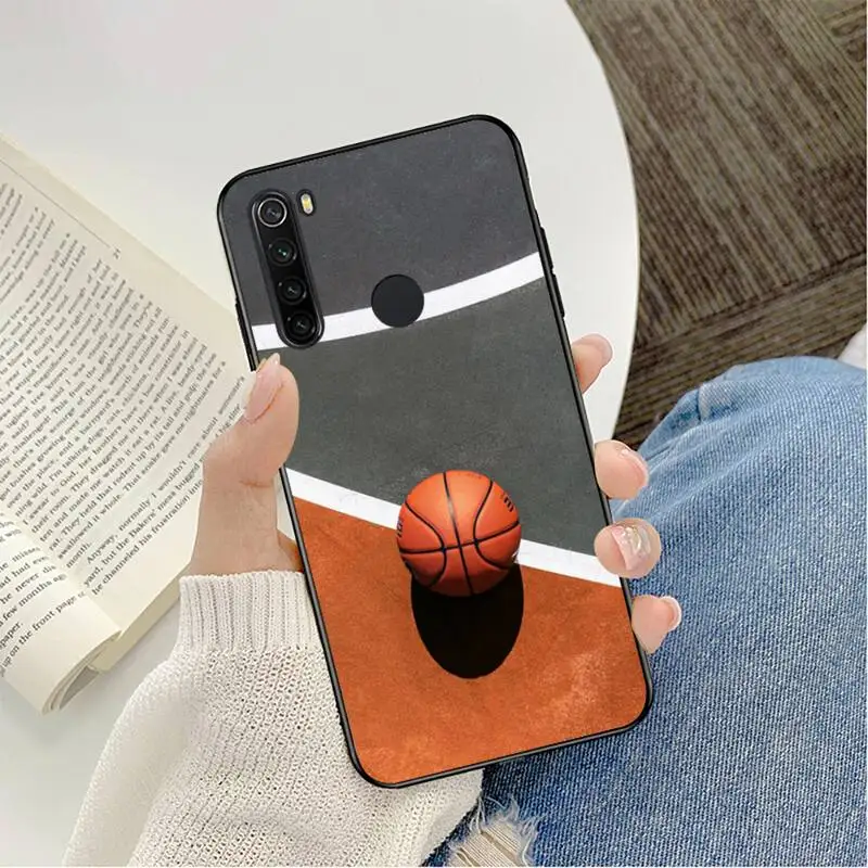 YNDFCNB Basketball Custom Soft Phone Case For Redmi note 8Pro 8T 6Pro 6A 9 Redmi 8 7 7A note 5 5A note 7 case best phone cases for xiaomi