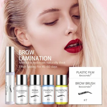 

Eyelash Lift Eyebrow Lamination Kit Portable Perming Beginner Fast Make Up Fixing DIY Long Lasting Moisturizing Professional
