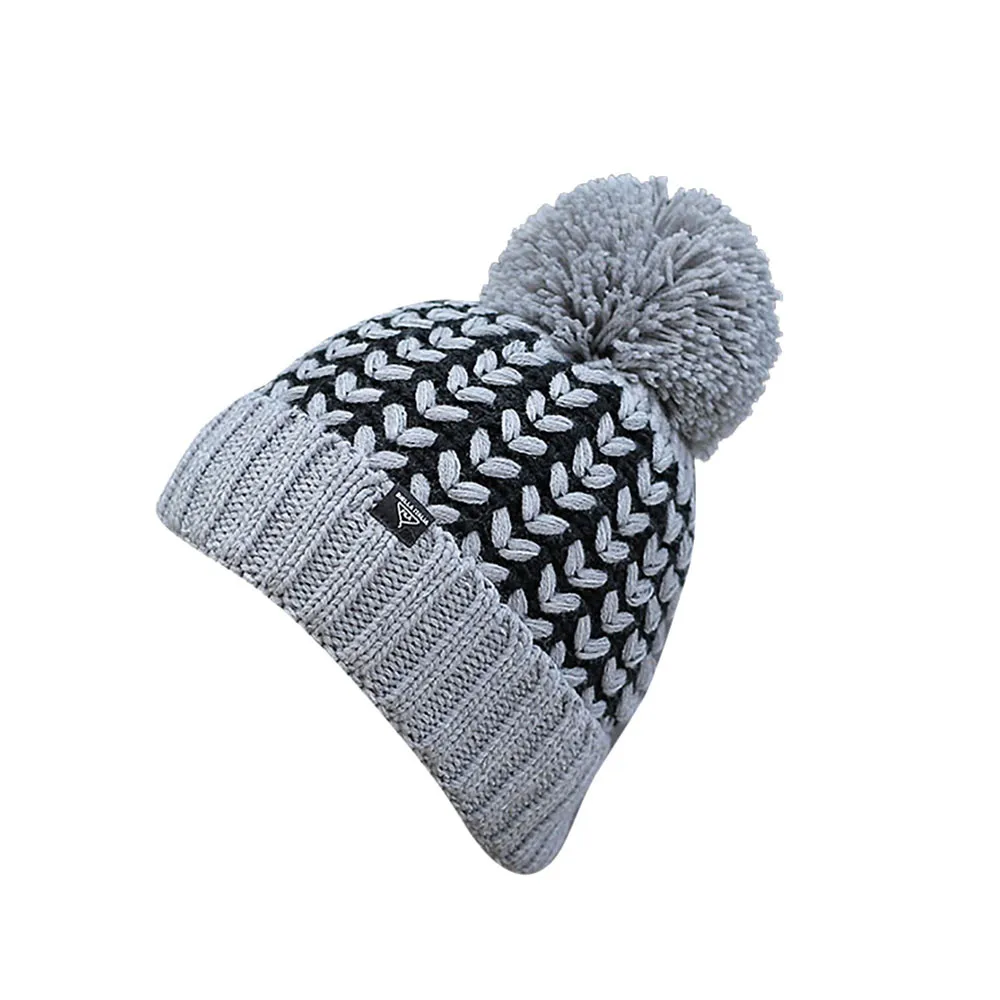 Зимние женские вязаные шапки с вышивкой в виде сердца, теплые шерстяные шапки с помпонами, кашемировые вязаные шапки высокого качества, повседневные уличные шапки