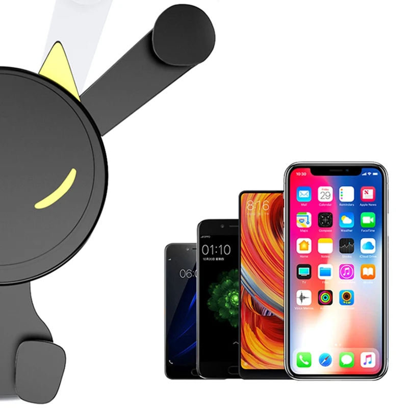  Schwerkraft Auto Telefon Halter Air Vent Halterung-Grip Smartphone Halter Für iPhone 7 Plus Telefon