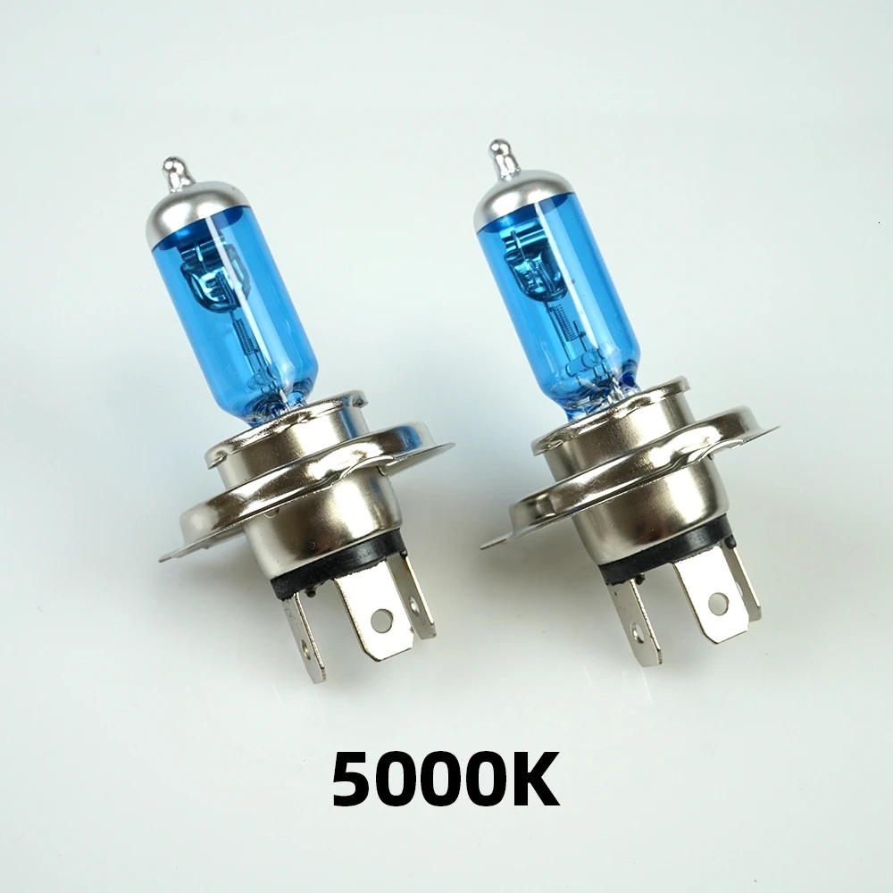 Галогенная лампа 1 шт. H4 55 Вт 12 В 3000K 4200K 5000K белый автомобильная фара для