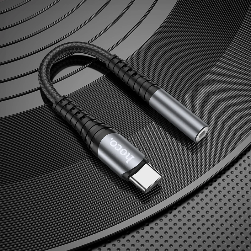 Hoco Type C Digital 3.5mm Audio Converter For iPad Pro Air Male to Female Earphone Adapter For Xiaomi Samsung Jack Audio Cables