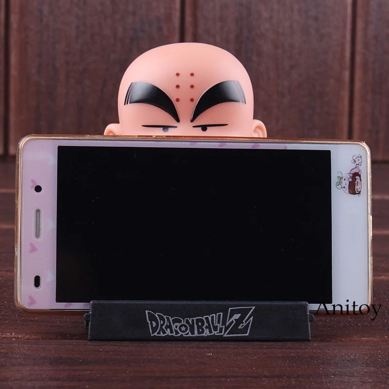 

Anime Dragon Ball Z Son Goku Krillin Action Figure Bobblehead Decoration Car Mobile Phone Holder Figure Model Toy