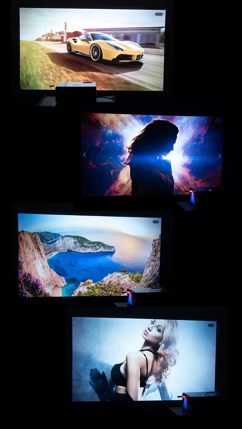 RD825 projection effect