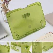 Практичная Многофункциональная подставка для поваренной книги книжные концы складной книжный держатель Подставка для чтения принадлежности для учебы полка рецепта регулируемый угол