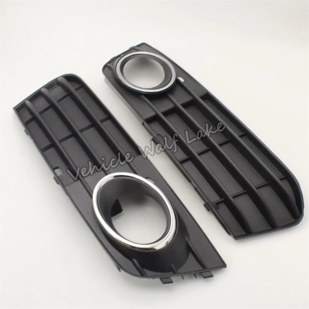 Audi A4 B8 Avant 2008 2009 2010 2011 2012 Car-Styling Front Bumper Fog Light Lamp Lower Grille Cover