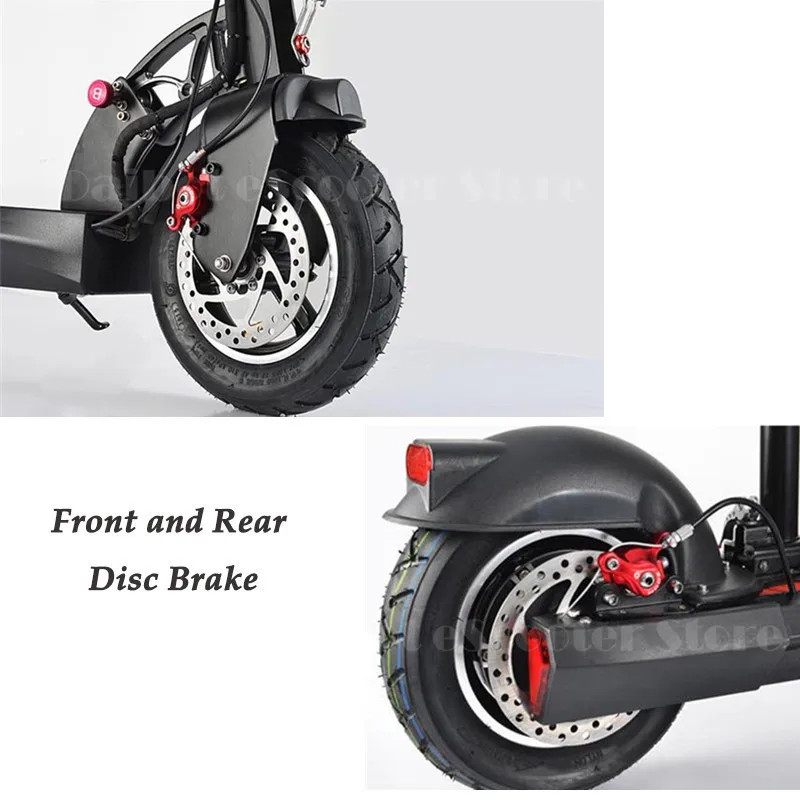 Daibot Electric Kick Scooter Two Wheel Electric Scooters Foldable 10 inch 36v48v Portable Folding Electric Bike (3)