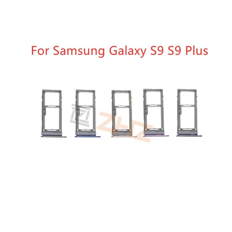 

For Samsung Galaxy S9 Card Tray Holder SIM Card Micro G960F G960F/DS G960U G960W G9600 SD SIM Card Slot Adapter Replacement