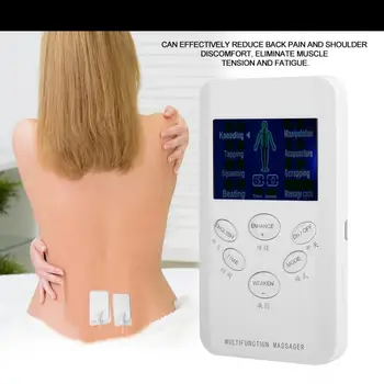 

Massageador USB Charging Digital Pulse Therapy Massager Muscle Pain Relief Physiotherapy Instrument Massage Relaxation o
