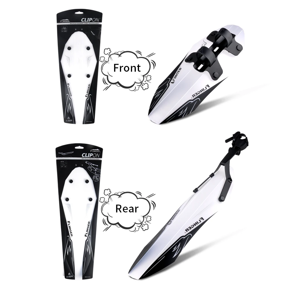 Mountain Bicycle Fender Bike Mudguards E Bike Fender Front Rear Quick Release DIY Sets bicycle fender