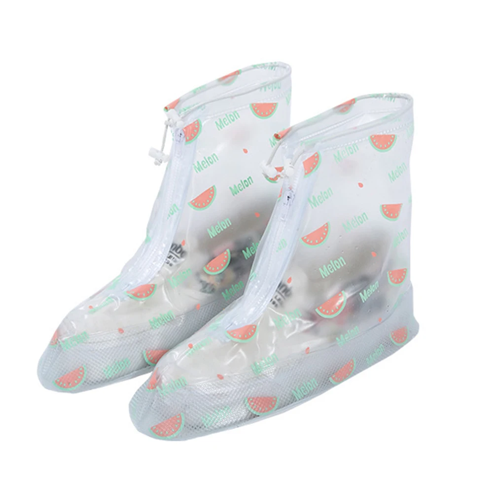 Высококачественные женские непромокаемые водонепроницаемые ботинки Ботинки на каблуке с закрытой пяткой туфли для многократного применения непромокаемые ботинки на толстой нескользящей платформе CS165