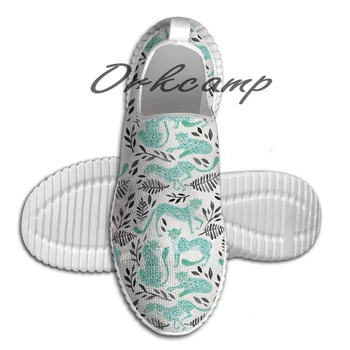 

Cheetah Collection Mint Black Palette Light Weight fashion Sports Running Shoes Walking Shoes Summer Comfortable Yuga shoes