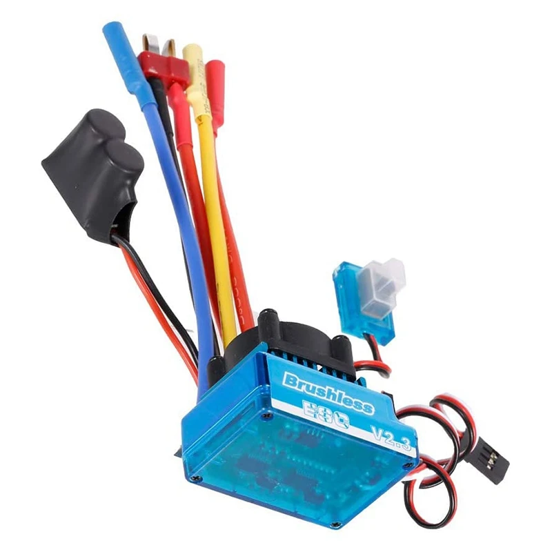 3650 4300Kv бесщеточный двигатель и 60A Esc радиатор с программной картой комбо для 1:10 Rc